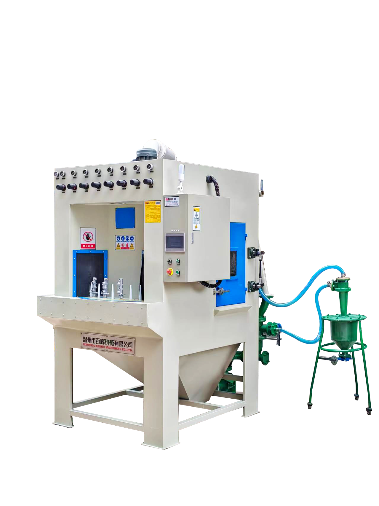 BH-PS1416-8W連續(xù)濕式自動(dòng)噴砂機(jī)